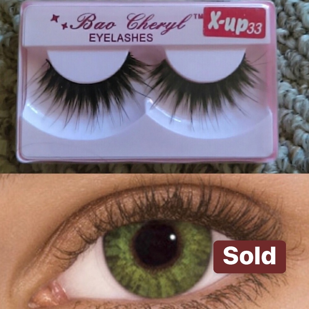 Gemstone Green 3D supernatural eyelashes